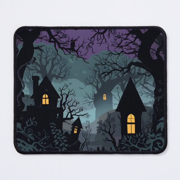 Item preview, Dark Forest Rites: Full Moon Raven Big Halloween House designed and sold by MoonlitDoodles1.