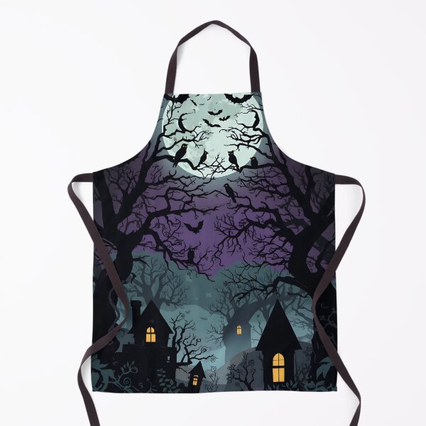 Item preview, Dark Forest Rites: Full Moon Raven Big Halloween House designed and sold by MoonlitDoodles1.