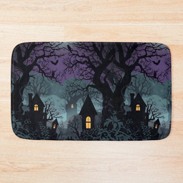 Item preview, Dark Forest Rites: Full Moon Raven Big Halloween House designed and sold by MoonlitDoodles1.