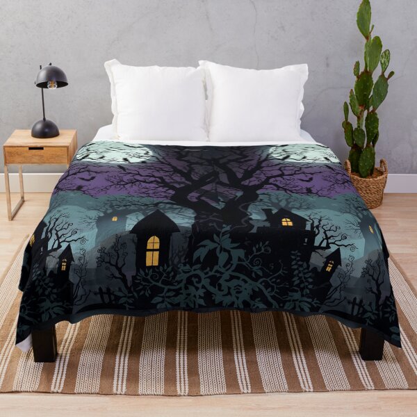 Item preview, Dark Forest Rites: Full Moon Raven Big Halloween House designed and sold by MoonlitDoodles1.