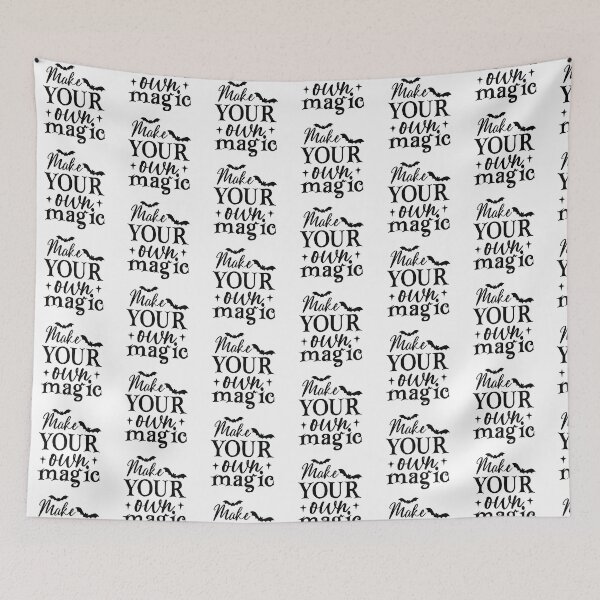 Item preview, Make your Own Magic - Empowering Witchy Halloween Quote designed and sold by FuzionRaptor.