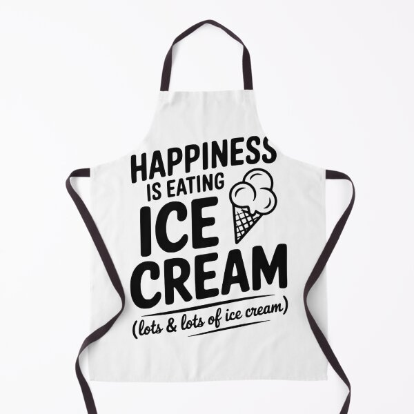 Item preview, Happiness is Eating Ice Cream (Lots & Lots of Ice Cream) designed and sold by Frank Ring.