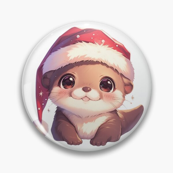 Item preview, Christmas Otter designed and sold by Lenycherry_art.