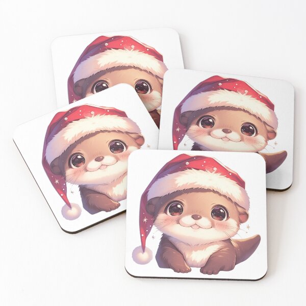 Item preview, Christmas Otter designed and sold by Lenycherry_art.