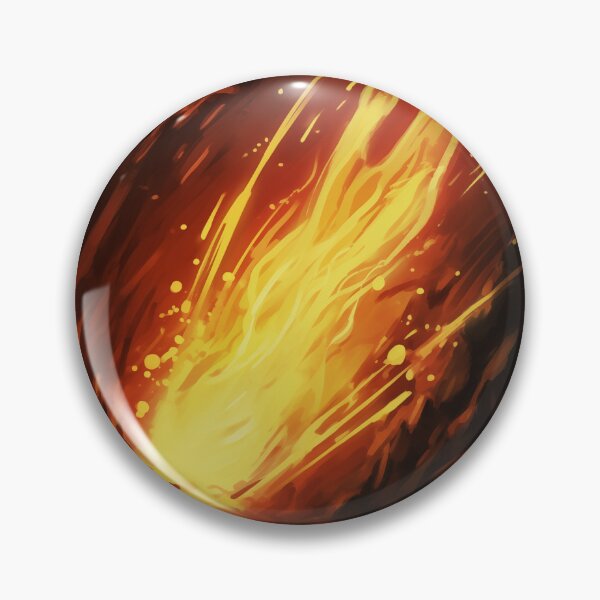 Item preview, Blazing Wildfire Erupting in the Night Forest, Casting Fiery Orange and Yellow Light on the Dark Trees designed and sold by Epsydon Designers.