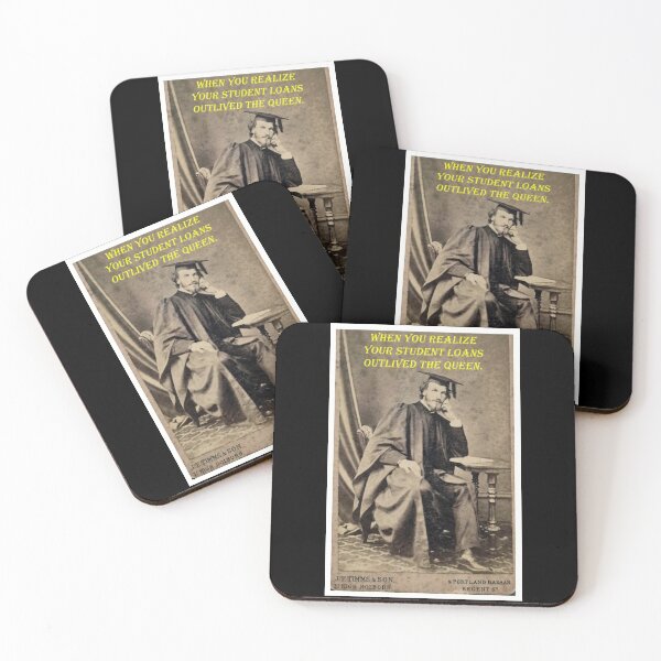 Item preview, When You Realize Your Student Loans Outlived the Queen designed and sold by WheelieGdArt.