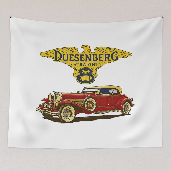 Item preview, Vintage Duesenberg Classic Car Retro Design designed and sold by Retr0Tshirts.