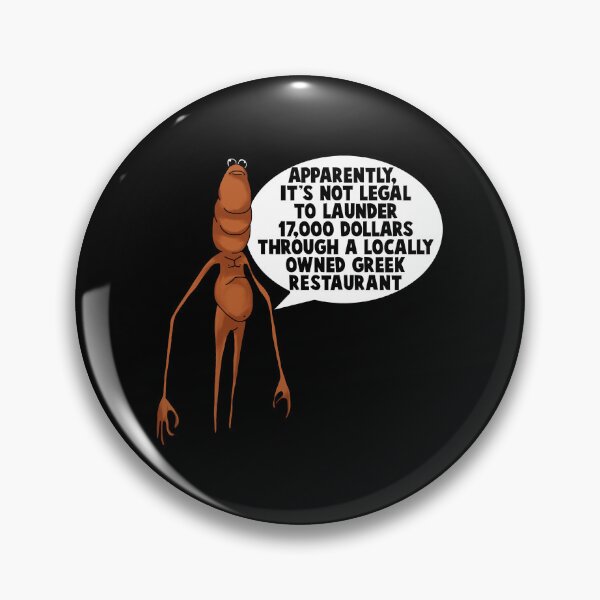 Item preview, Marcus The Worm Vr Chat Funny Meme Tiktok Viral Greek Restaurant  designed and sold by Halloweennn12.