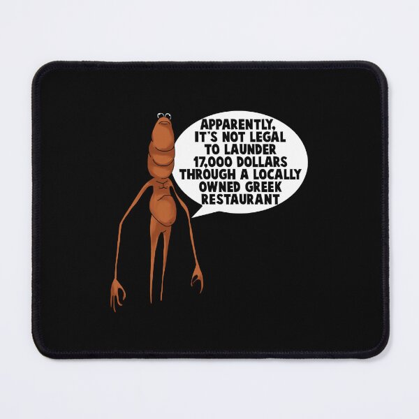 Item preview, Marcus The Worm Vr Chat Funny Meme Tiktok Viral Greek Restaurant  designed and sold by Halloweennn12.