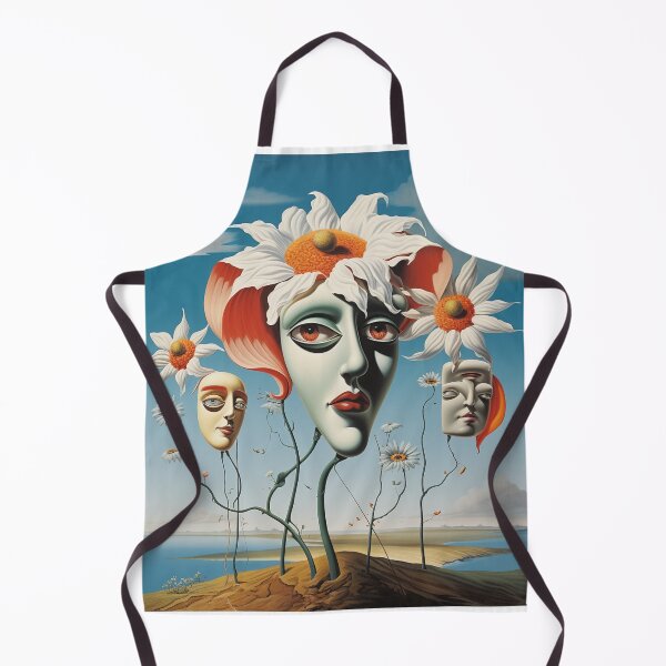 Item preview, Surreal flowers, faces, landscape, melancholy, dream world, fairy tale designed and sold by G-M-Designs.
