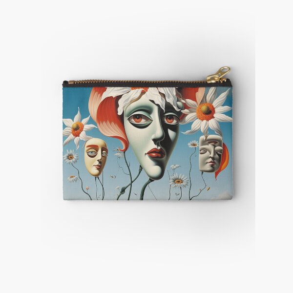 Item preview, Surreal flowers, faces, landscape, melancholy, dream world, fairy tale designed and sold by G-M-Designs.