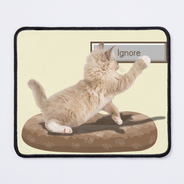 Item preview, Kitten Chooses to Ignore designed and sold by IREMORHAN.