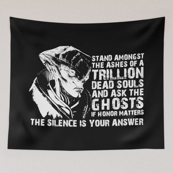 Item preview, Javik Quote - Mass Effect designed and sold by jojokisaki.
