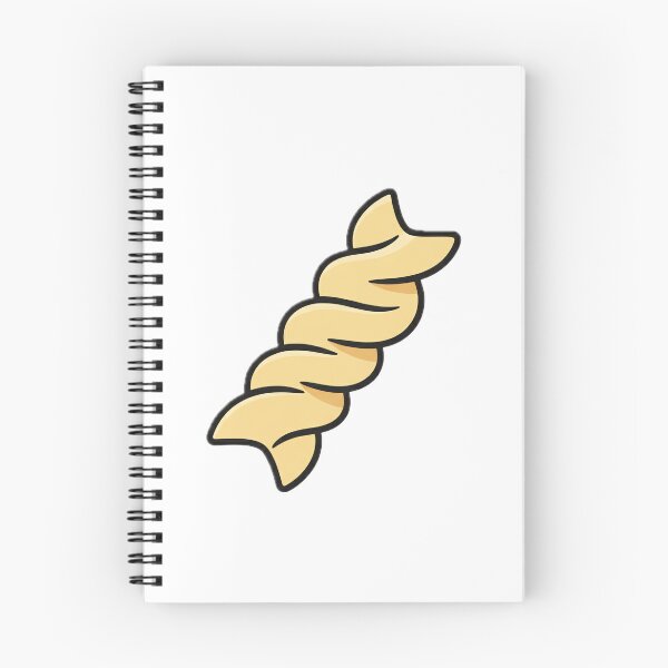 Item preview, Fusilli pasta cartoon designed and sold by KnlDsgn.