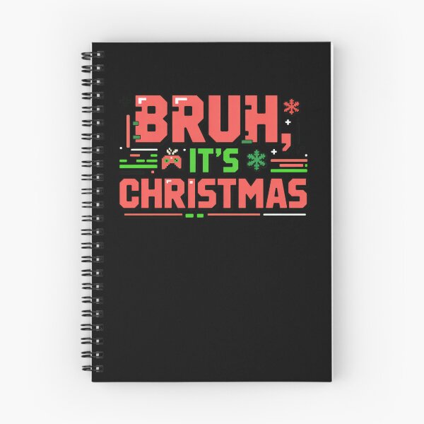 Item preview, BRUH, It's Christmas, funny Gen Z and gen Alpha Christmas designed and sold by NoetherSym.