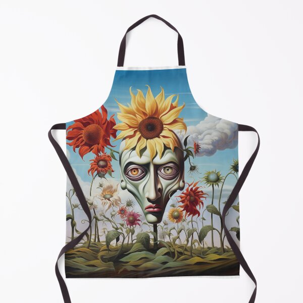 Item preview, Surreal flowers, faces, landscape, melancholy, dream world, fairy tale designed and sold by G-M-Designs.