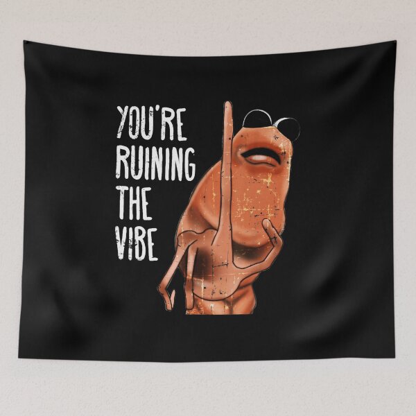 Item preview, Marcus The Worm You're Ruining The Vibe  designed and sold by Halloweennn12.