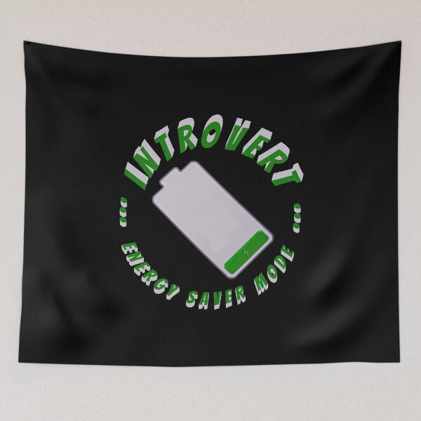 Item preview, NeuroSpicy - Introvert Energy Saver Mode (II) designed and sold by nature. electrified..