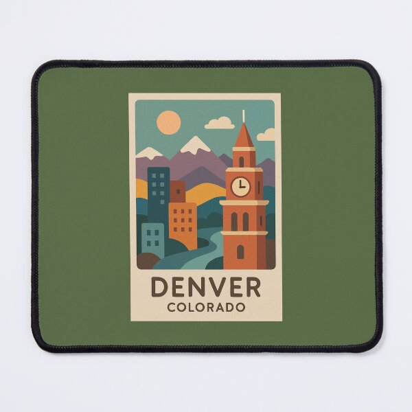 Item preview, Denver Colorado  designed and sold by Broken Antler Designs .