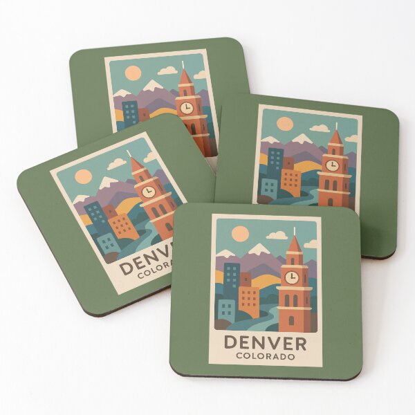 Item preview, Denver Colorado  designed and sold by Broken Antler Designs .