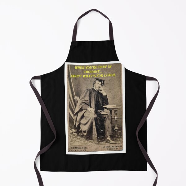 Item preview, When You’re Deep in Thought — About What’s for Lunch designed and sold by WheelieGdArt.