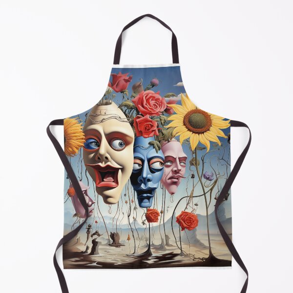 Item preview, Surreal flowers, faces, landscape, melancholy, dream world, fairy tale designed and sold by G-M-Designs.
