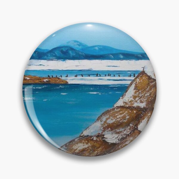 Item preview, Acrylic painting of the water's edge designed and sold by Production Art Manon Meilleur.