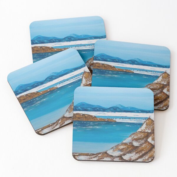Item preview, Acrylic painting of the water's edge designed and sold by Production Art Manon Meilleur.