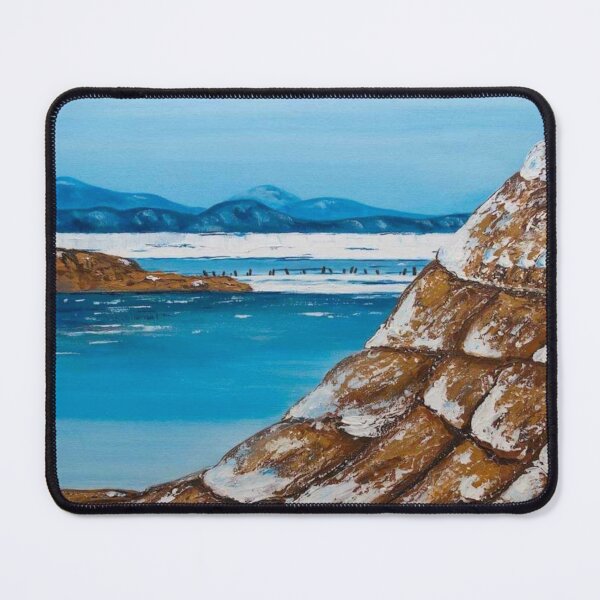 Item preview, Acrylic painting of the water's edge designed and sold by Production Art Manon Meilleur.