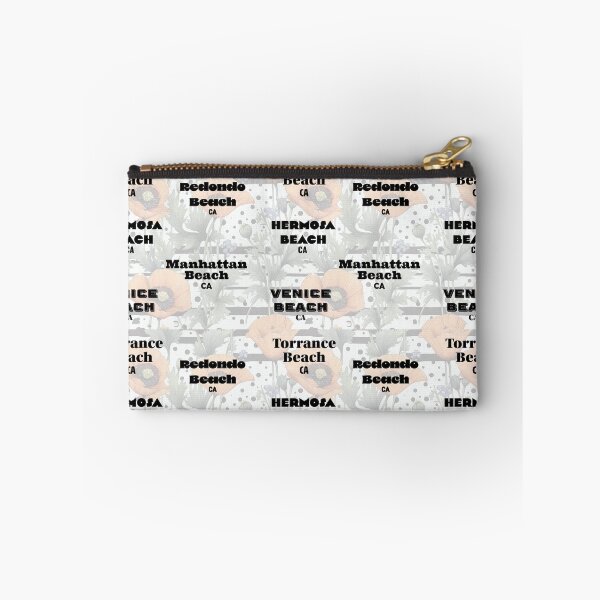 Item preview, Southern California Southbay Beach Cities in Different Black Fonts designed and sold by CarrollGene.