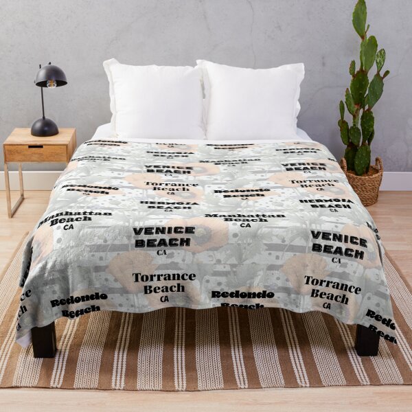 Item preview, Southern California Southbay Beach Cities in Different Black Fonts designed and sold by CarrollGene.