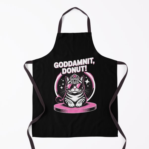 Item preview, Goddammit Donut Princess Cat Glasses 1  designed and sold by Belkisallen.