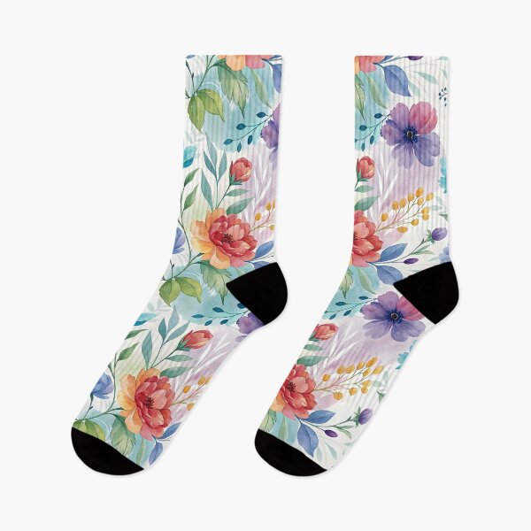 Item preview, Watercolor floral patern designed and sold by trendspatterns.