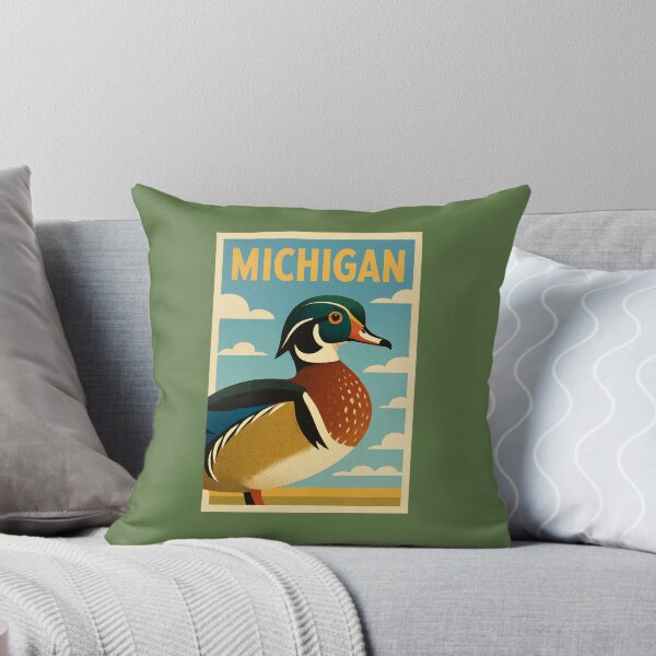 Item preview, Michigan  designed and sold by Broken Antler Designs .