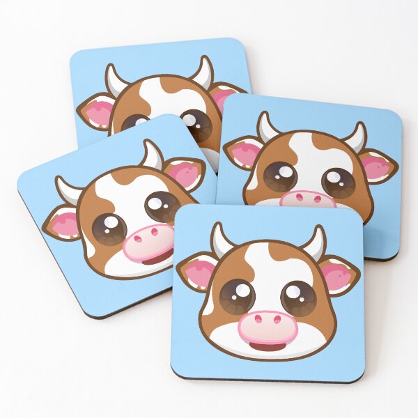 Item preview, Chibi Cow - Cute Kawaii designed and sold by criptart.