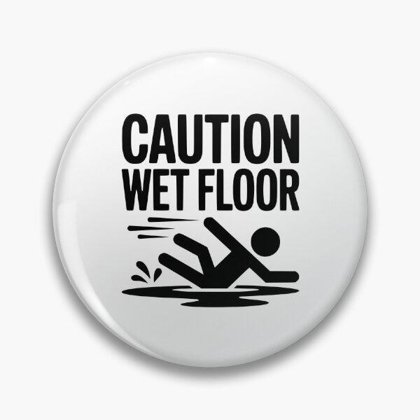 Item preview, Caution Wet Floor designed and sold by Frank Ring.