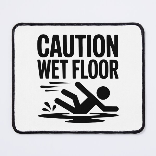 Item preview, Caution Wet Floor designed and sold by Frank Ring.