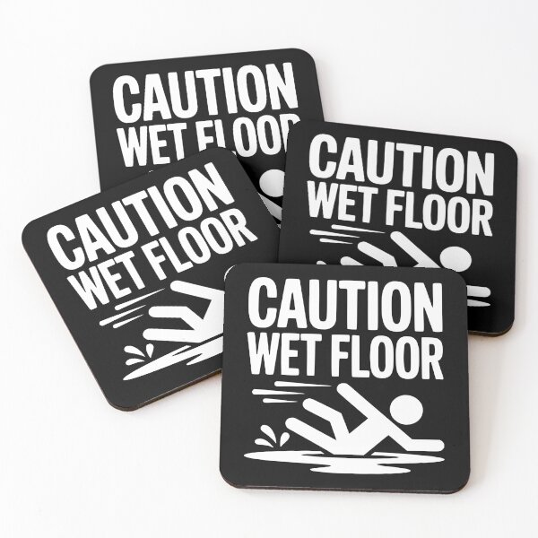 Item preview, Caution Wet Floor designed and sold by Frank Ring.