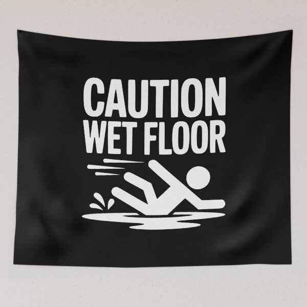 Item preview, Caution Wet Floor designed and sold by Frank Ring.