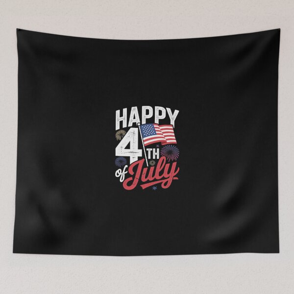 Item preview, Happy 4th Of July Patriotic American US Flag 4th Of July  designed and sold by Belkisallen.