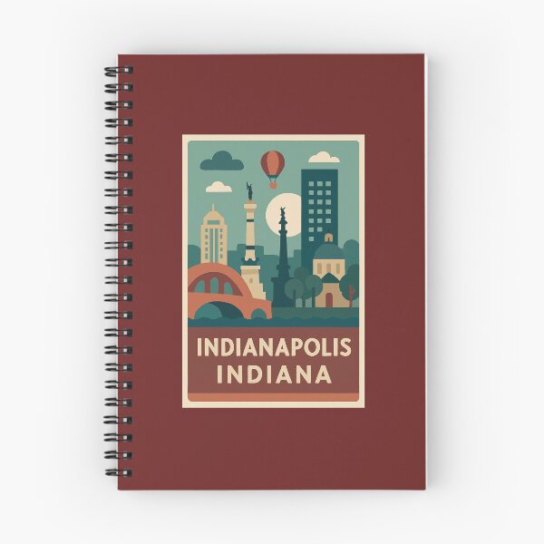 Item preview, Indianapolis Indiana  designed and sold by Broken Antler Designs .