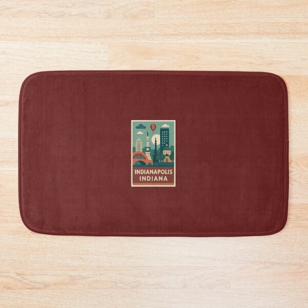 Item preview, Indianapolis Indiana  designed and sold by Broken Antler Designs .