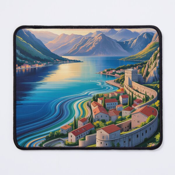 Item preview, A ancient fortress of Kotor, Montenegro. designed and sold by Lilashakti ⭐️ ⭐️ ⭐️ ⭐️ ⭐️.