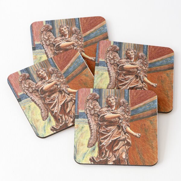 Item preview, The Archangel Gabriel in the Chapel of the Annunciation, the Pantheon, Rome designed and sold by LymphomaLass.
