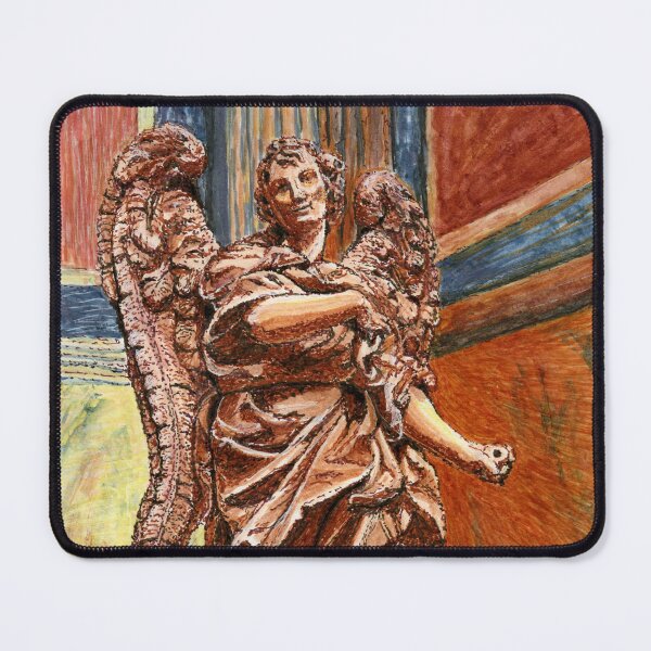 Item preview, The Archangel Gabriel in the Chapel of the Annunciation, the Pantheon, Rome designed and sold by LymphomaLass.
