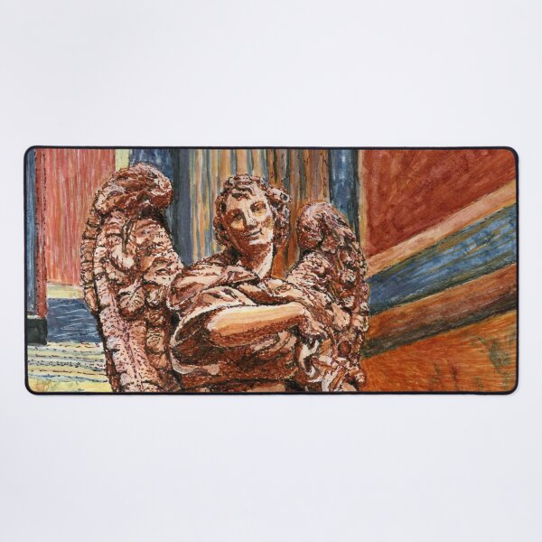 Item preview, The Archangel Gabriel in the Chapel of the Annunciation, the Pantheon, Rome designed and sold by LymphomaLass.
