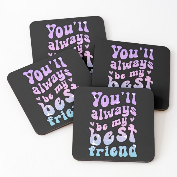 Item preview, Bestie Beach Vibes – You’ll Always Be My Best Friend Retro Design designed and sold by Sun Sand & Sea Art.