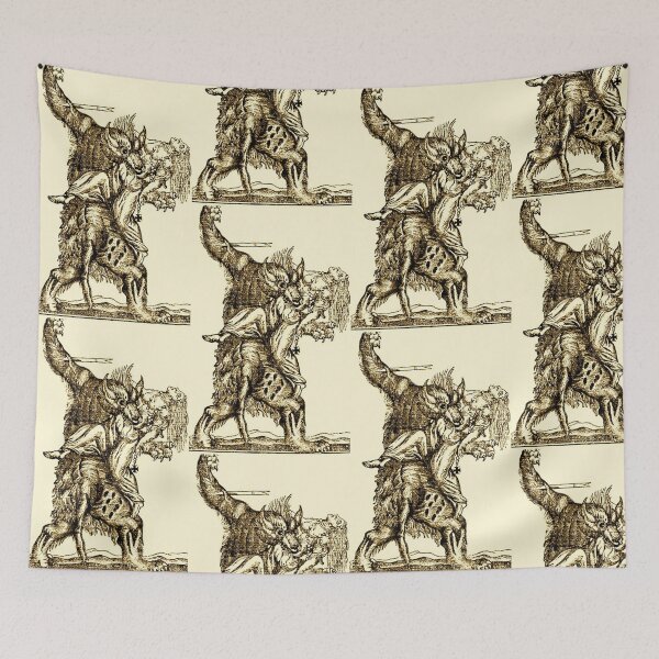 Item preview, Werewolf attack designed and sold by Vintage Designs +.