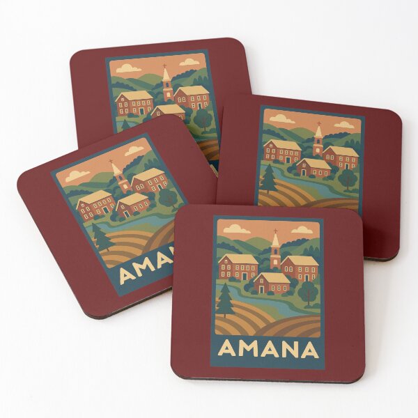 Item preview, Amana Iowa  designed and sold by Broken Antler Designs .