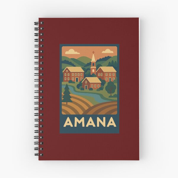 Item preview, Amana Iowa  designed and sold by Broken Antler Designs .
